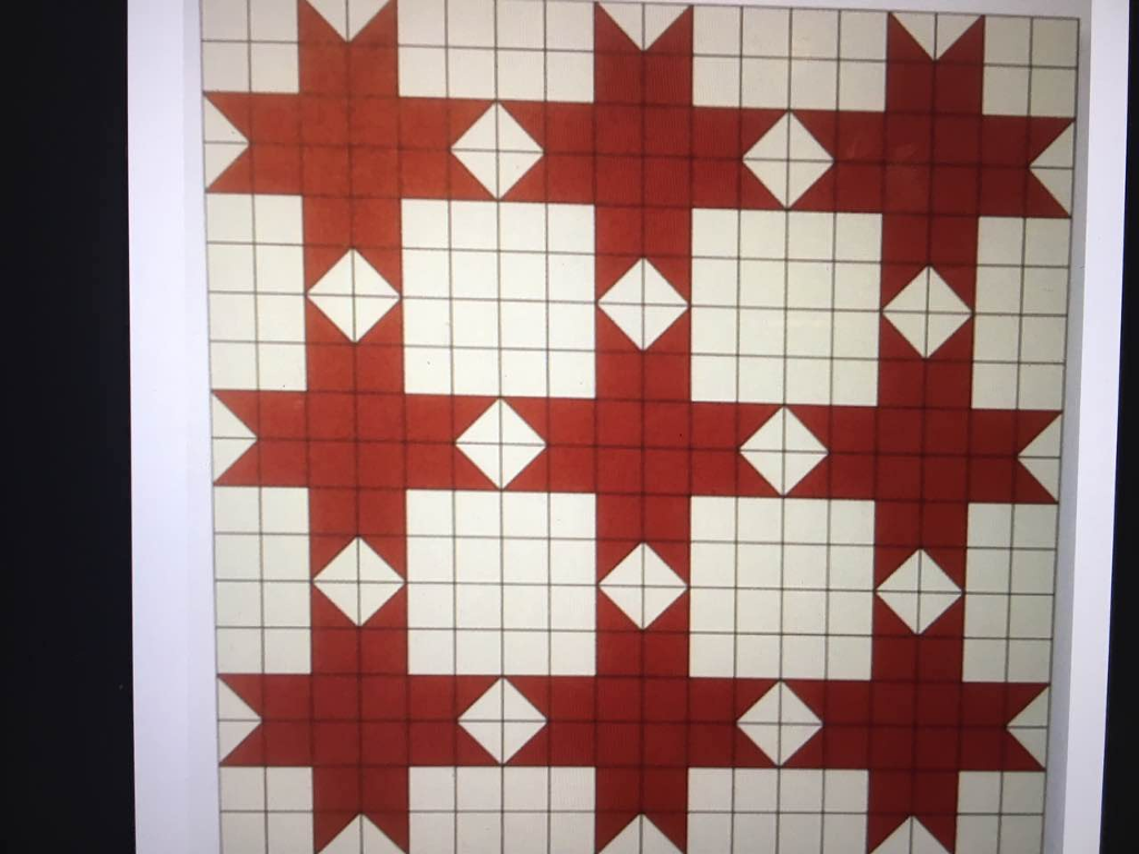 Solved how to draw this pattern by using Python | Chegg.com