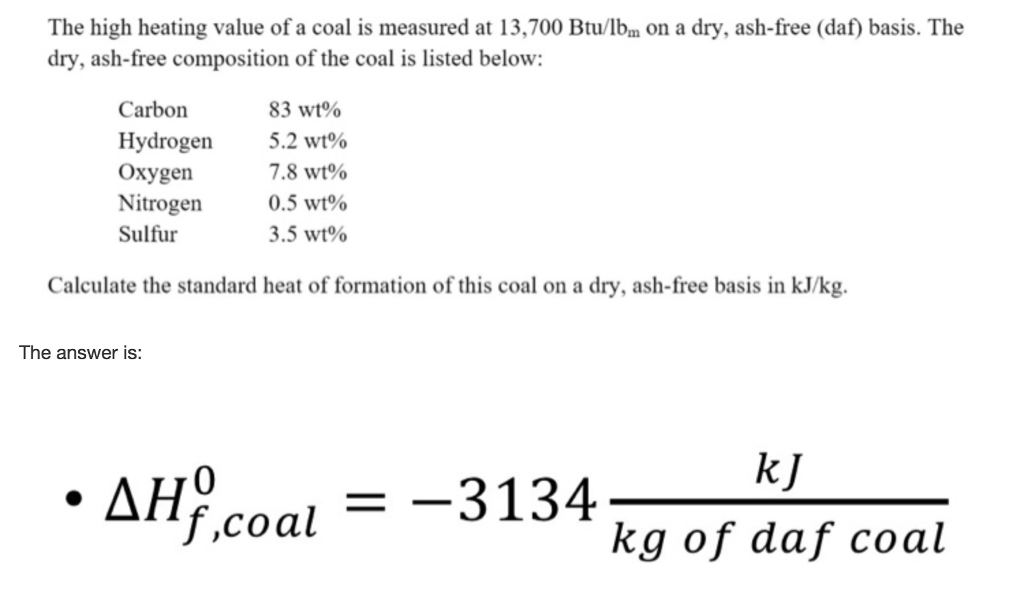 solved-the-high-heating-value-of-a-coal-is-measured-at-chegg