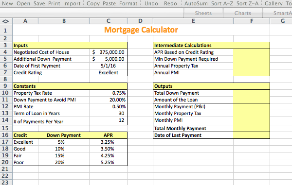 mortgage calculator with pmi insurance and taxes