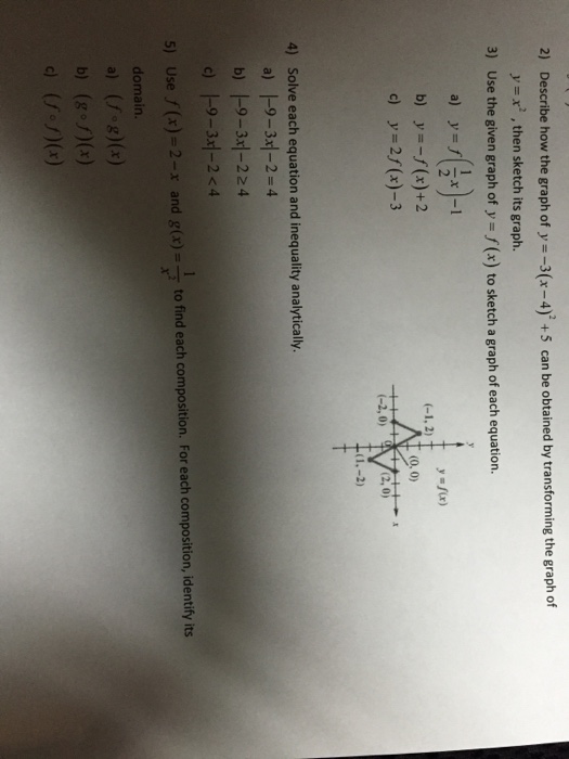 graph y 4 2 5 x 3