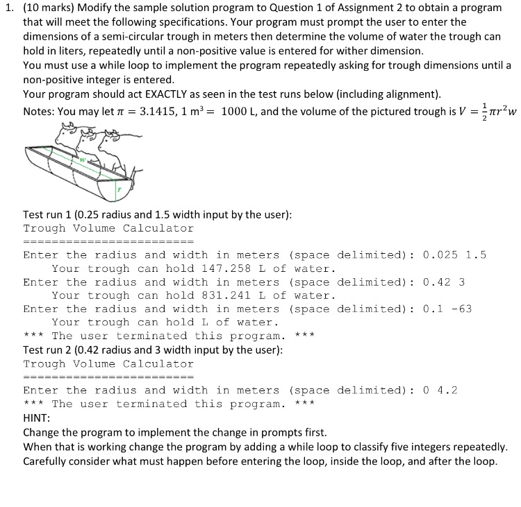 Solved C++ Programming: You must use a while loop as | Chegg.com