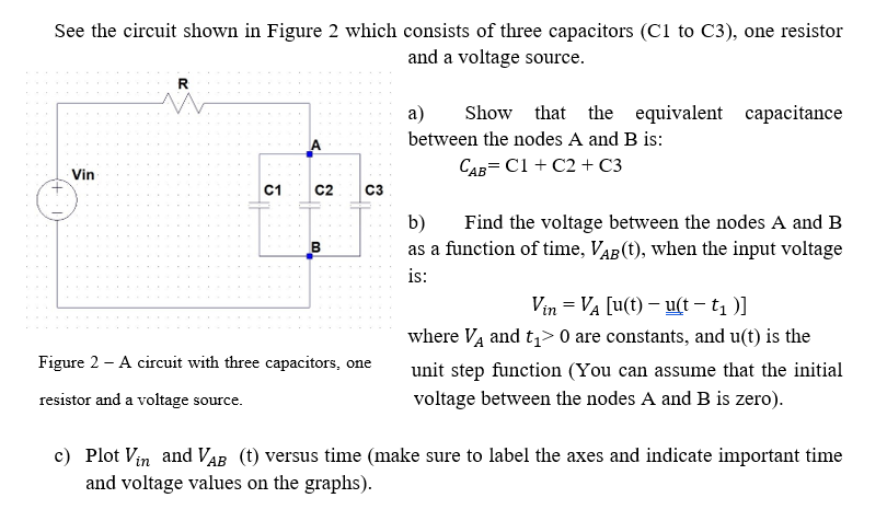 Solved See the circuit shown in Figure 2 which consists of | Chegg.com