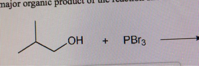 Solved Draw The Major Organic Product AB | Chegg.com