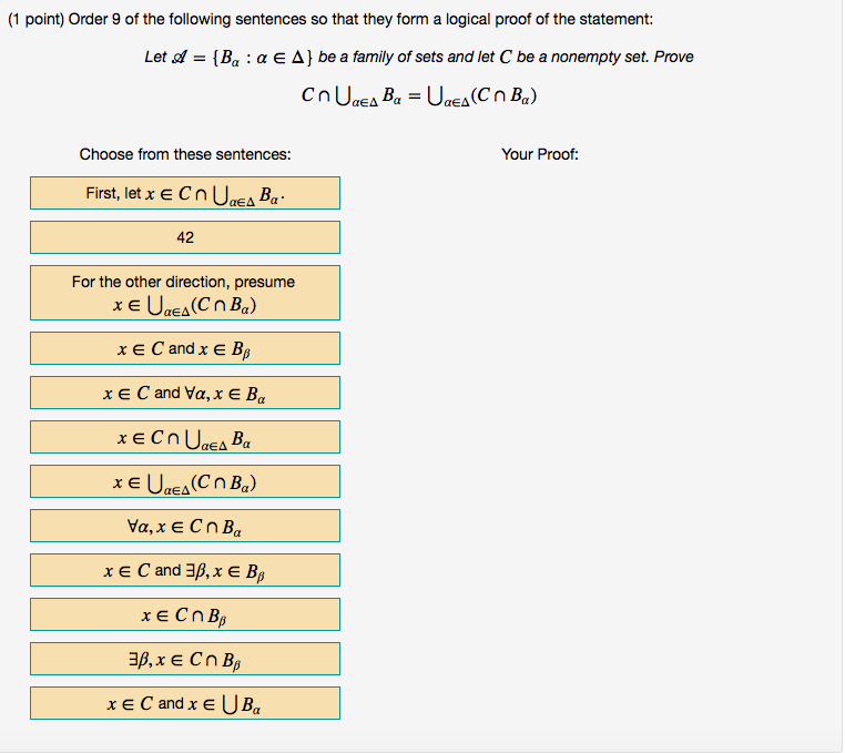 Solved Foundations of Mathematics Order 9 of the following | Chegg.com