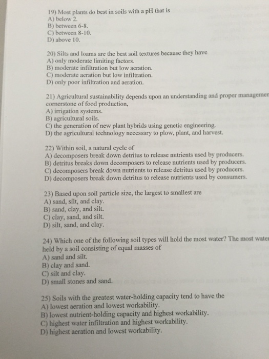 Solved Please Read Each Question Carefully Select The Best | Chegg.com