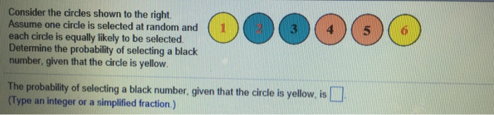 Solved Consider the circles shown to the right Assume one | Chegg.com