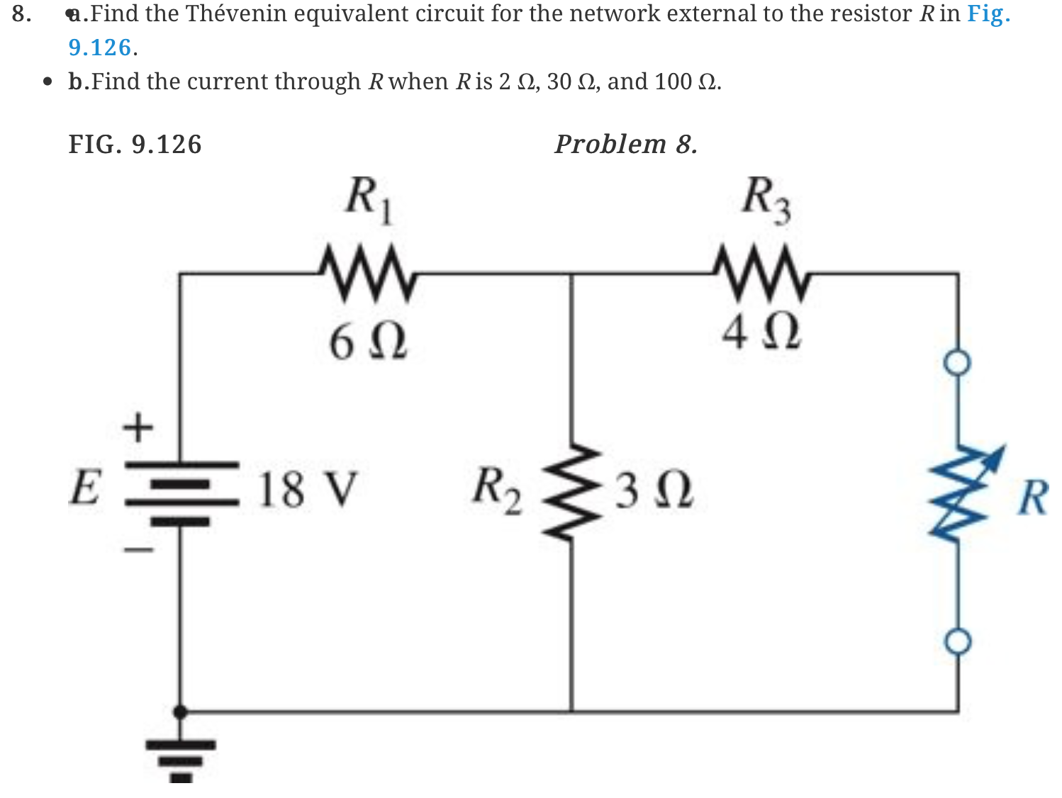 Solved Find The Thevenin Equivalent Circuit For The Network | Chegg.com