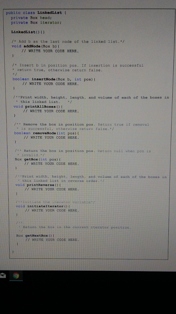 Solved IN JAVA, MAKE THE CODE AS SIMPLE AS POSSIBLE Local | Chegg.com
