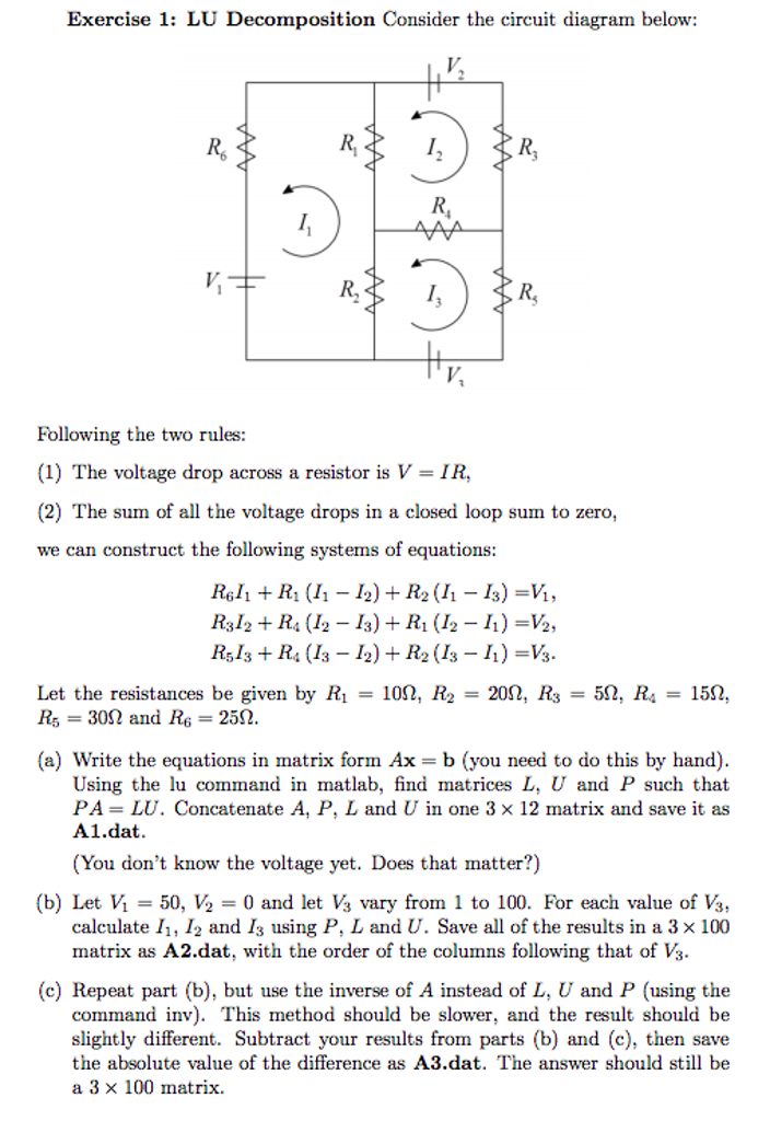Solved Consider the circuit diagram below: Following the | Chegg.com