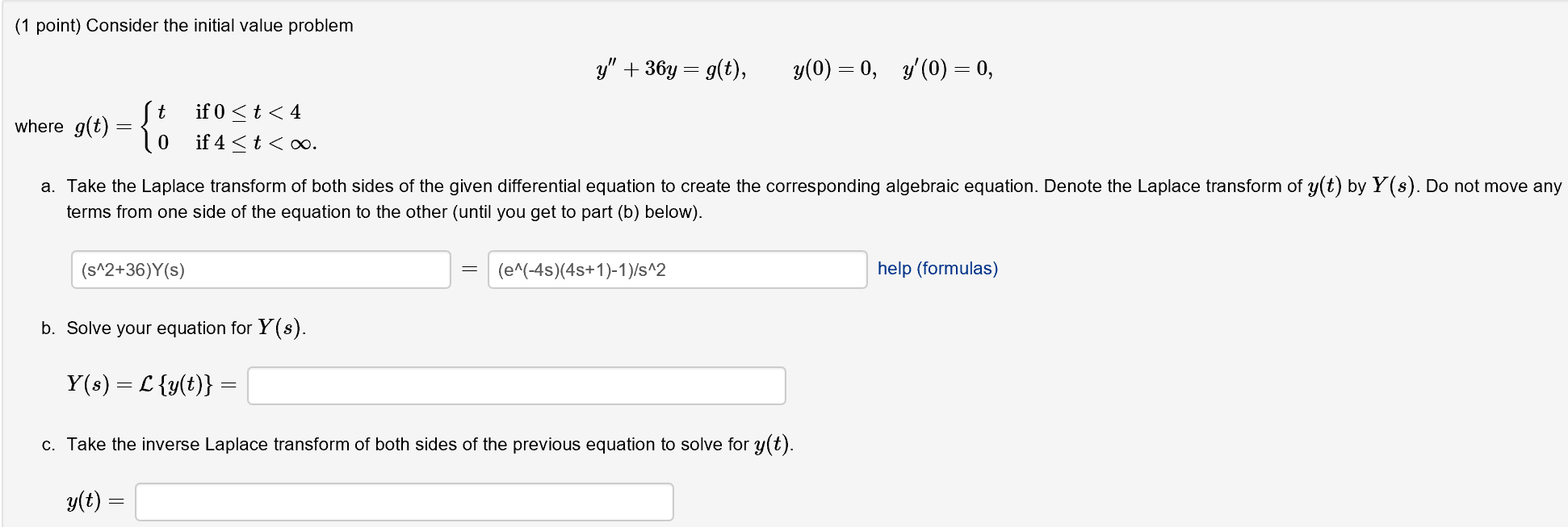 Solved Consider the initial value problem y