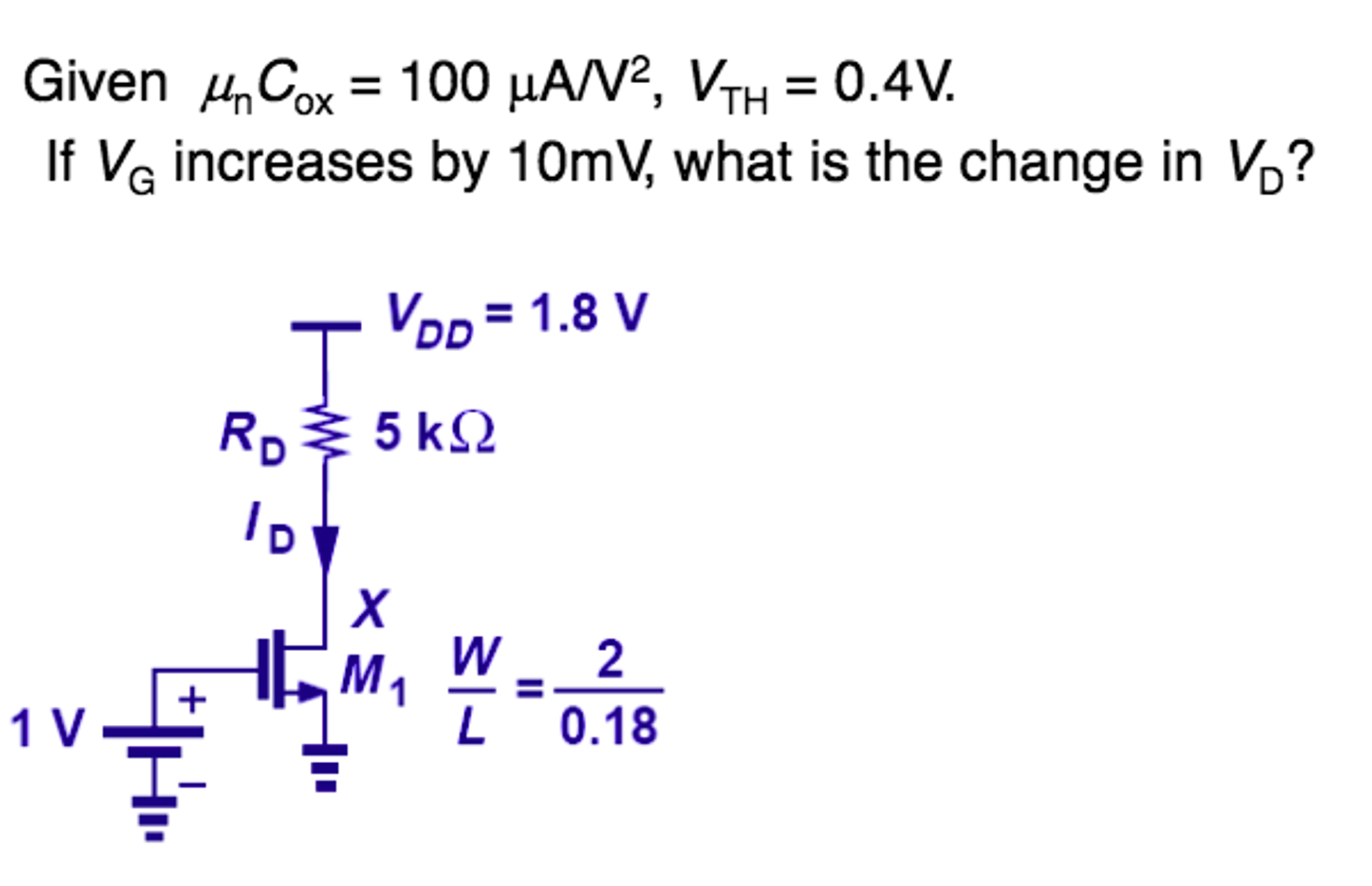 Solved This Is An Electrical Engineering Question: MOSFET - | Chegg.com