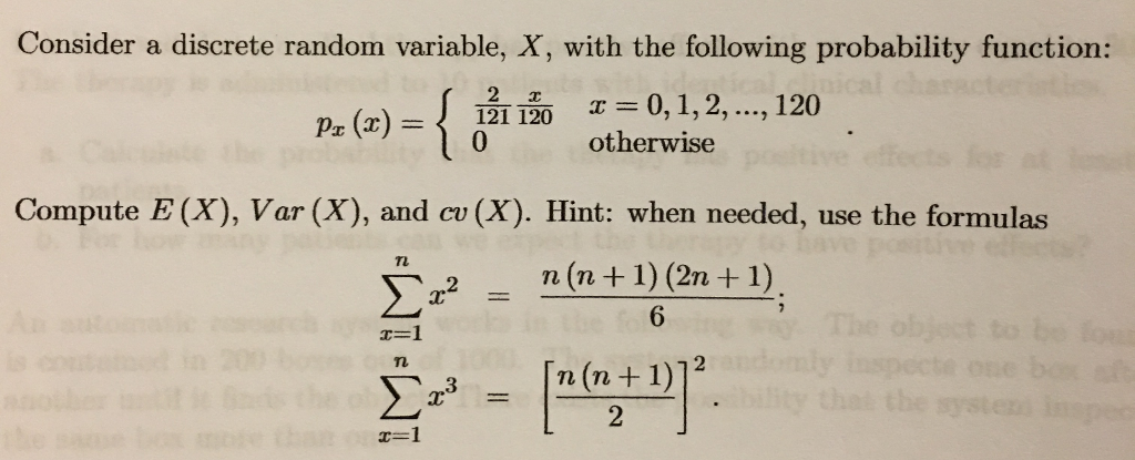 solved-consider-a-discrete-random-variable-x-with-the-chegg