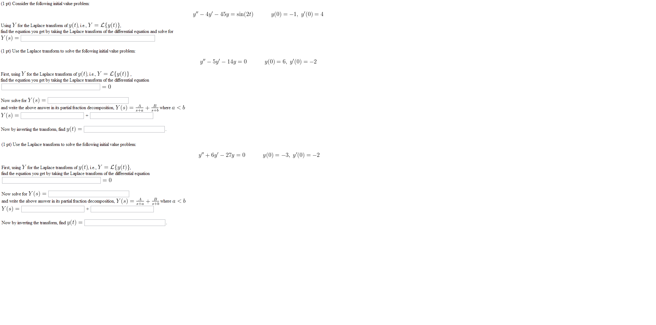 Solved Consider The Following Initial Value Problem Y Chegg Com