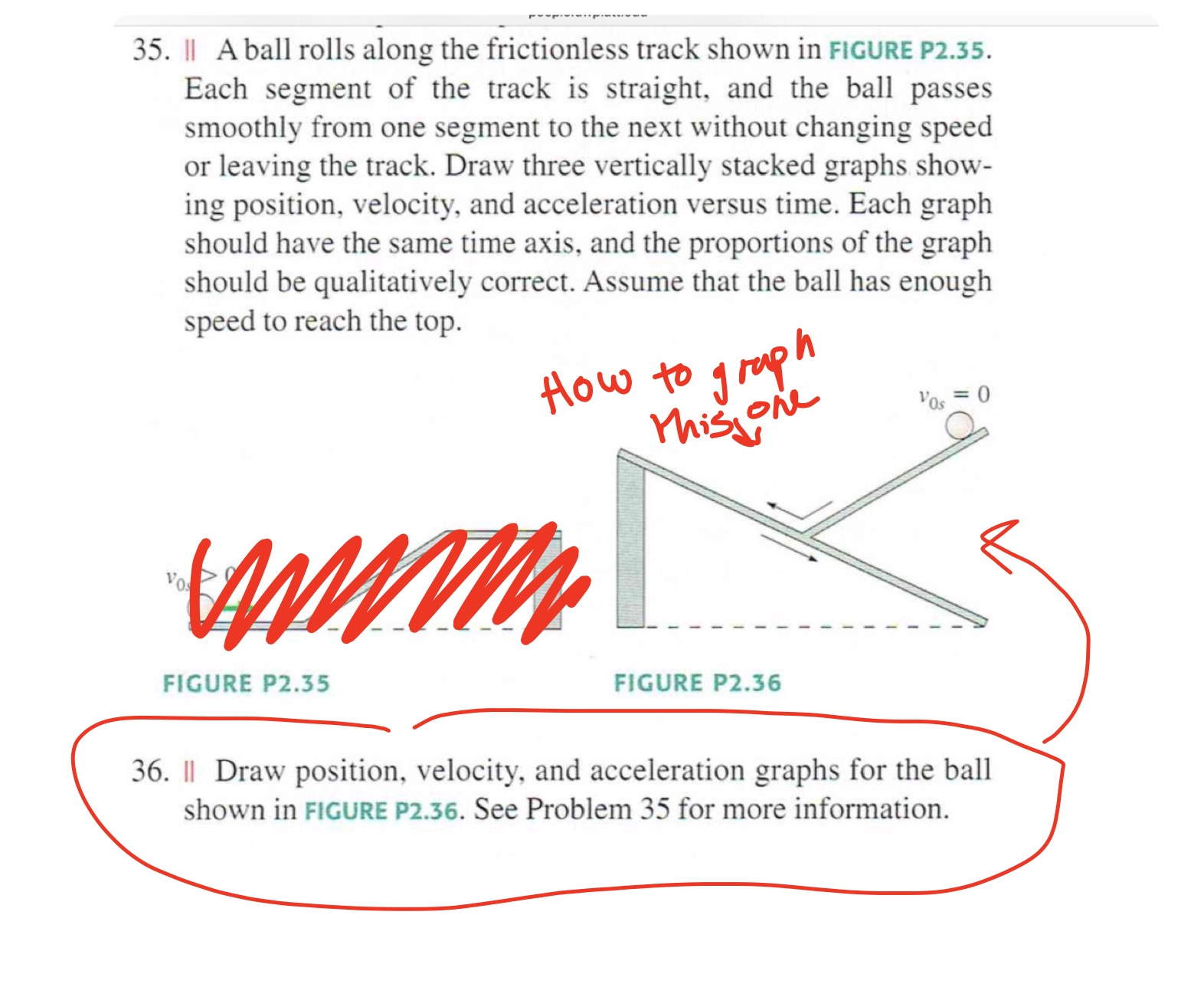 Solved A ball rolls along the frictionless track shown in