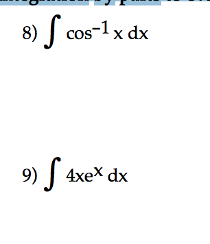 integration of cos x tan inverse sin x dx