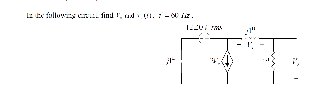 Solved In the following circuit calculate I. J. 、 7, , and | Chegg.com