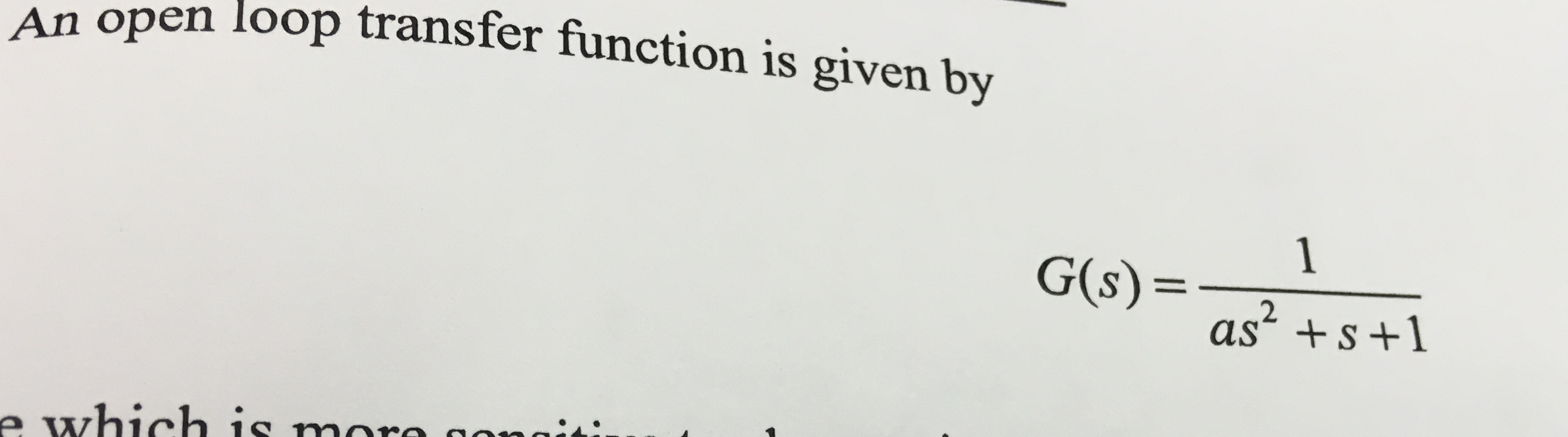 Solved Determine which is more sensitive to changes in | Chegg.com
