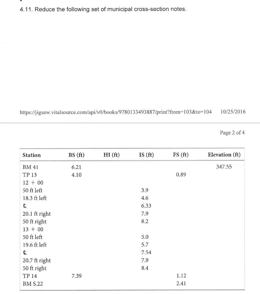 Solved 4.11. Reduce the following set of municipal