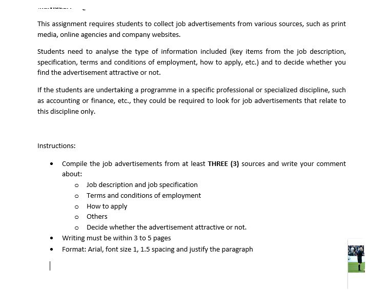 Writing assignment discipline