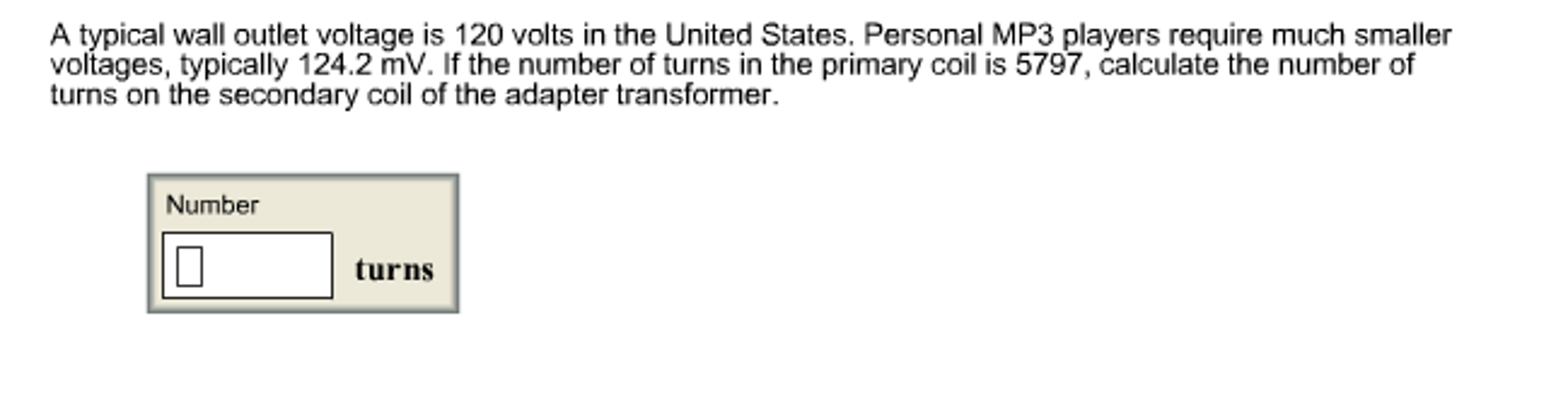 Solved A typical wall outlet voltage is 120 volts in the
