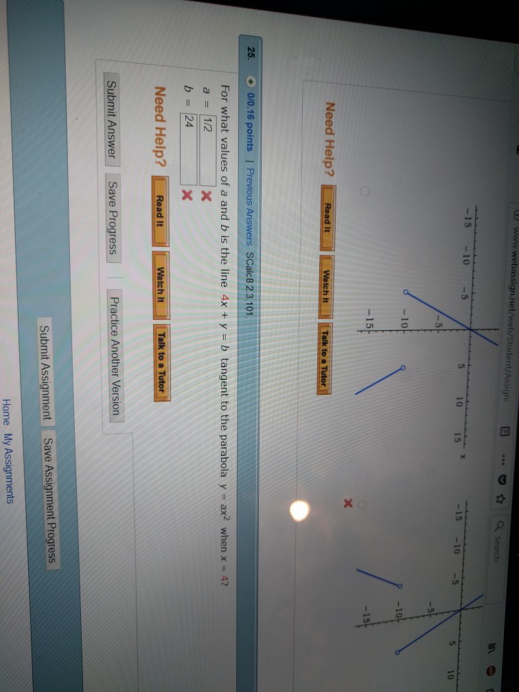 Solved ロ … ☆ asearch -15-10-5 5 10 15 -15 -10- 5 10 -10 9 | Chegg.com