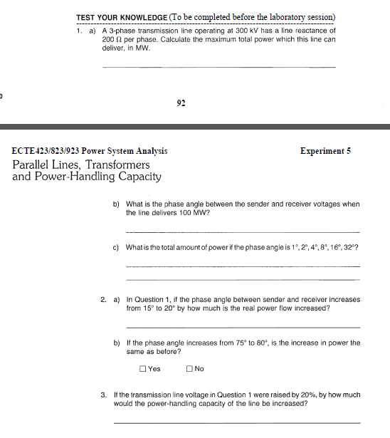 Solved TEST YOUR KNOWLEDGE To be completed before the | Chegg.com