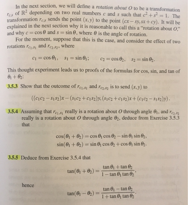 Solved In the next section, we will define a rotation about | Chegg.com