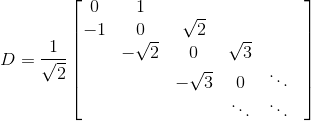 Solved Heisenberg Matrix Mechanics. Let D and X be the | Chegg.com
