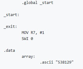Solved ARM assembly language help : I need to implement | Chegg.com