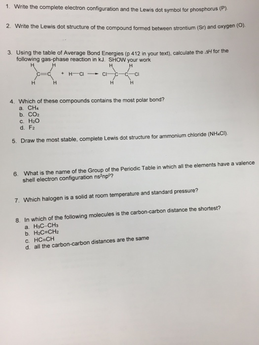Solved Write the complete electron configuration and the | Chegg.com