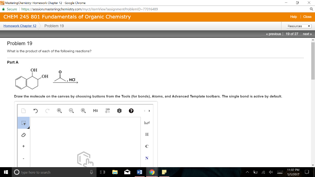 Chemistry Archive May 01 2017 Chegg com