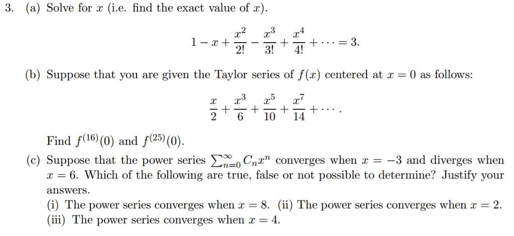 Solved Solve For X (i.e. Find The Exact Value Of X). 1 - X 