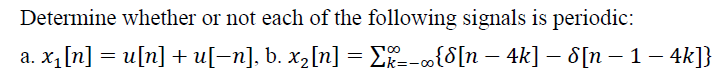 Solved Determine whether or not each of the following | Chegg.com