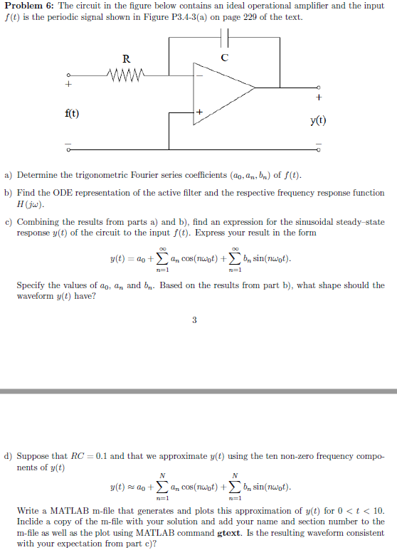 Solved The circuit in the figure below contains an ideal | Chegg.com