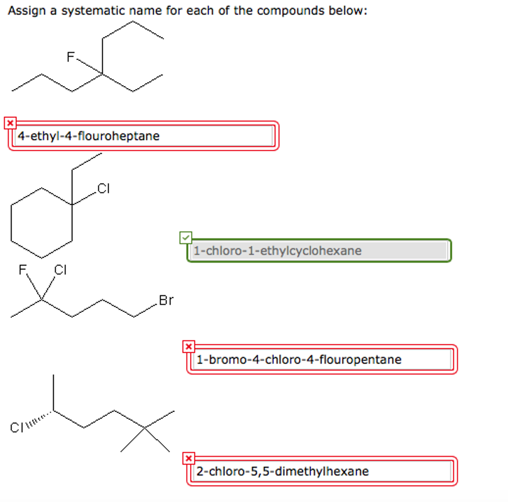 write-the-systematic-names-for-the-given-compounds