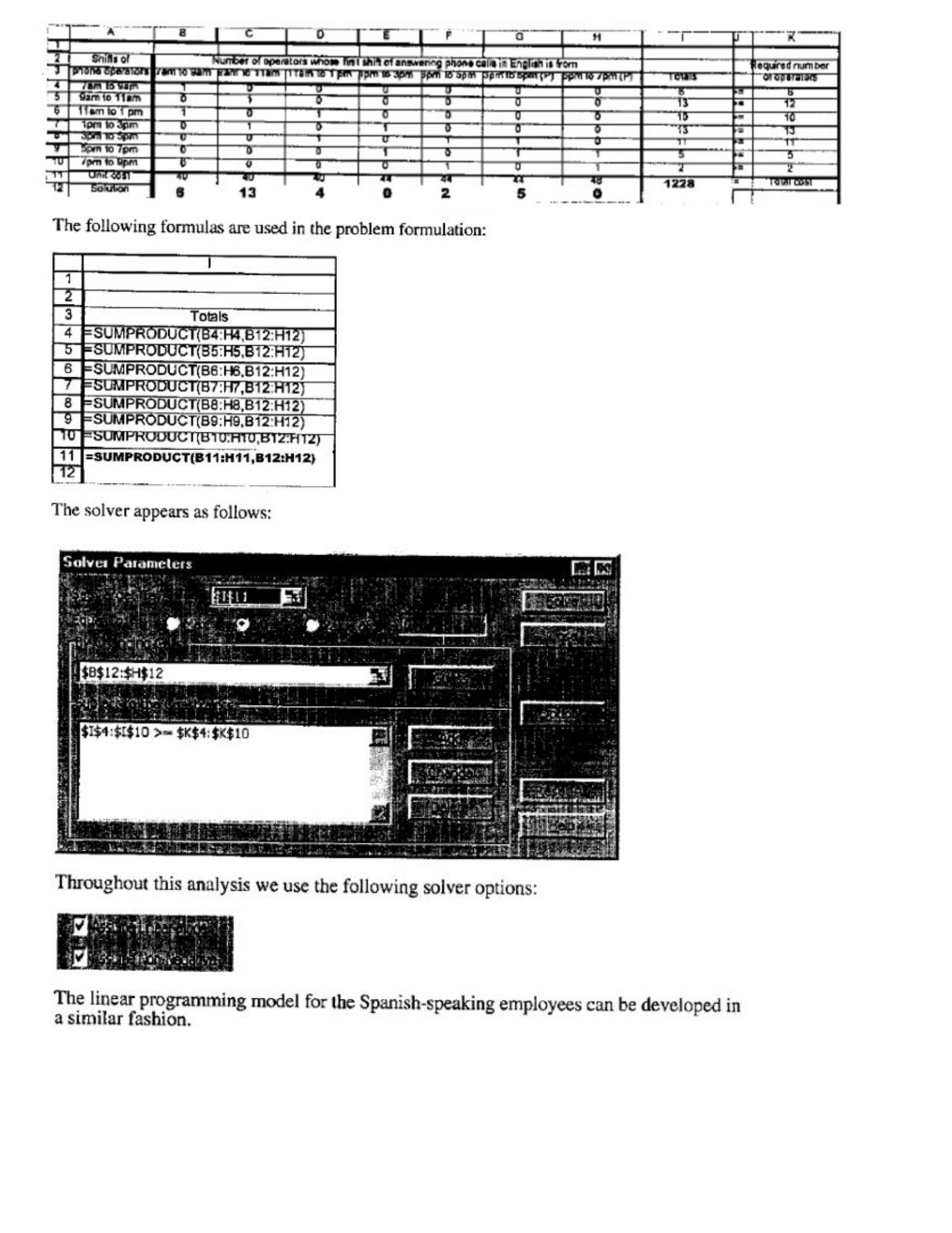 Solved Linear Programming problem using GAMS Given | Chegg.com