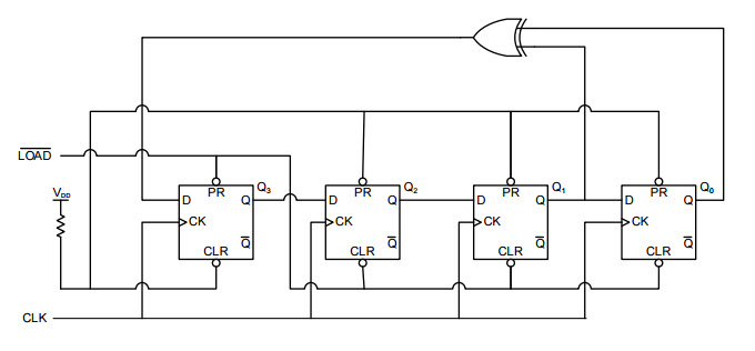 Solved The Circuit Below Is Referred To As A Linear Feedback 