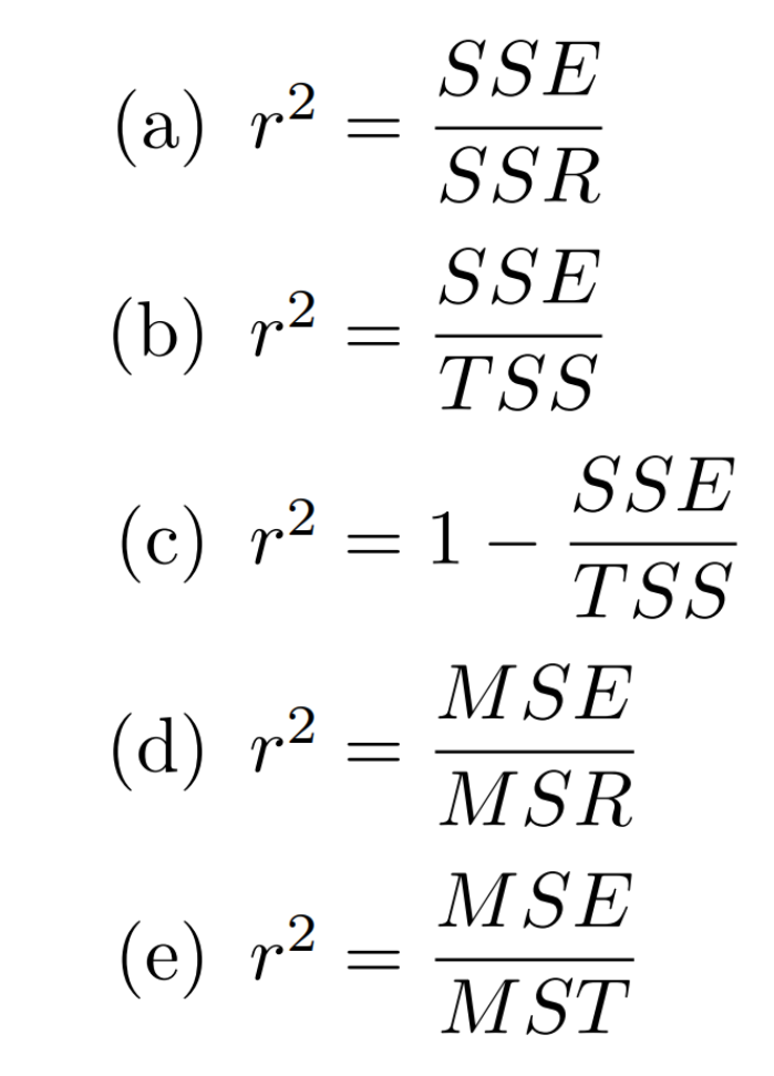 Solved (12) In A Simple Regression Model, The Coefficient Of | Chegg.com