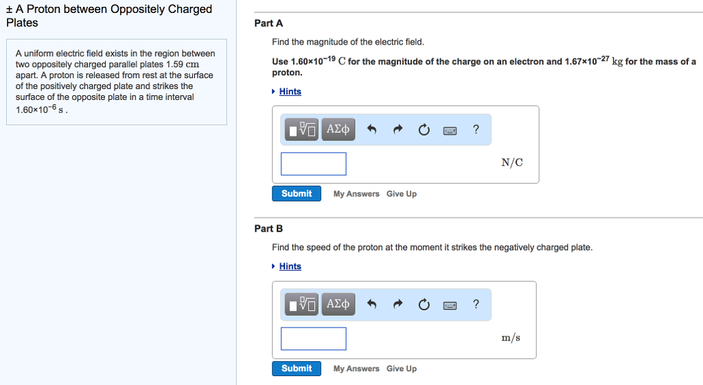 Solved A uniform electric field exists in the region between | Chegg.com