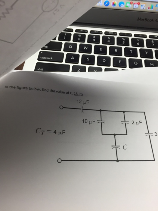 Solved In The Figure Below, Find The Value Of C. | Chegg.com