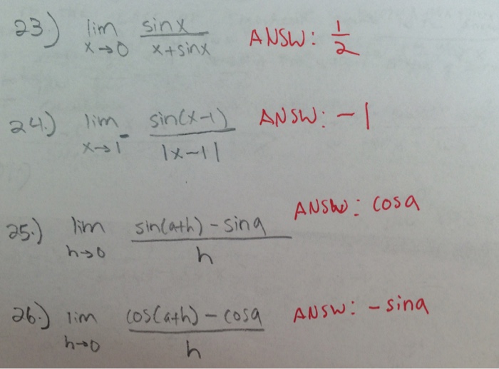 Sin X X Sin X