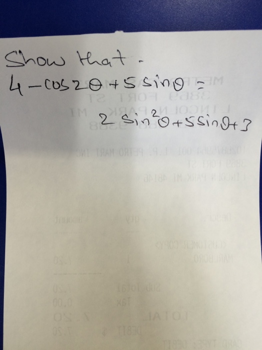 solved-show-that-4-cos-2-theta-5-sin-theta-2-sin-2-chegg