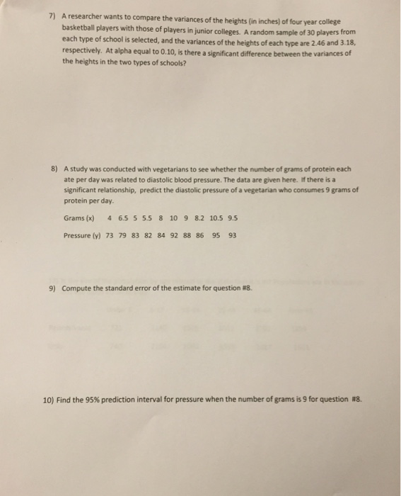 solved-a-researcher-wants-to-compare-the-variances-of-the-chegg