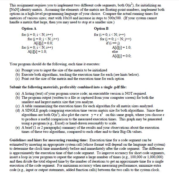 Solved This assignment requires you to implement two | Chegg.com