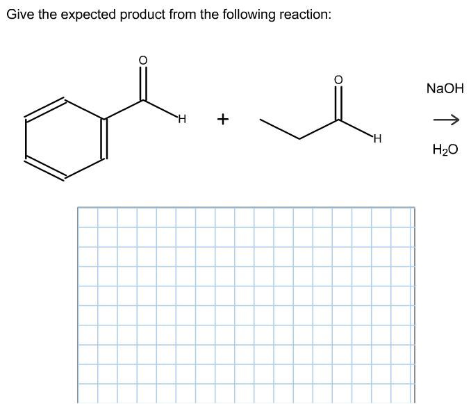 Solved Give the expected product from the following | Chegg.com