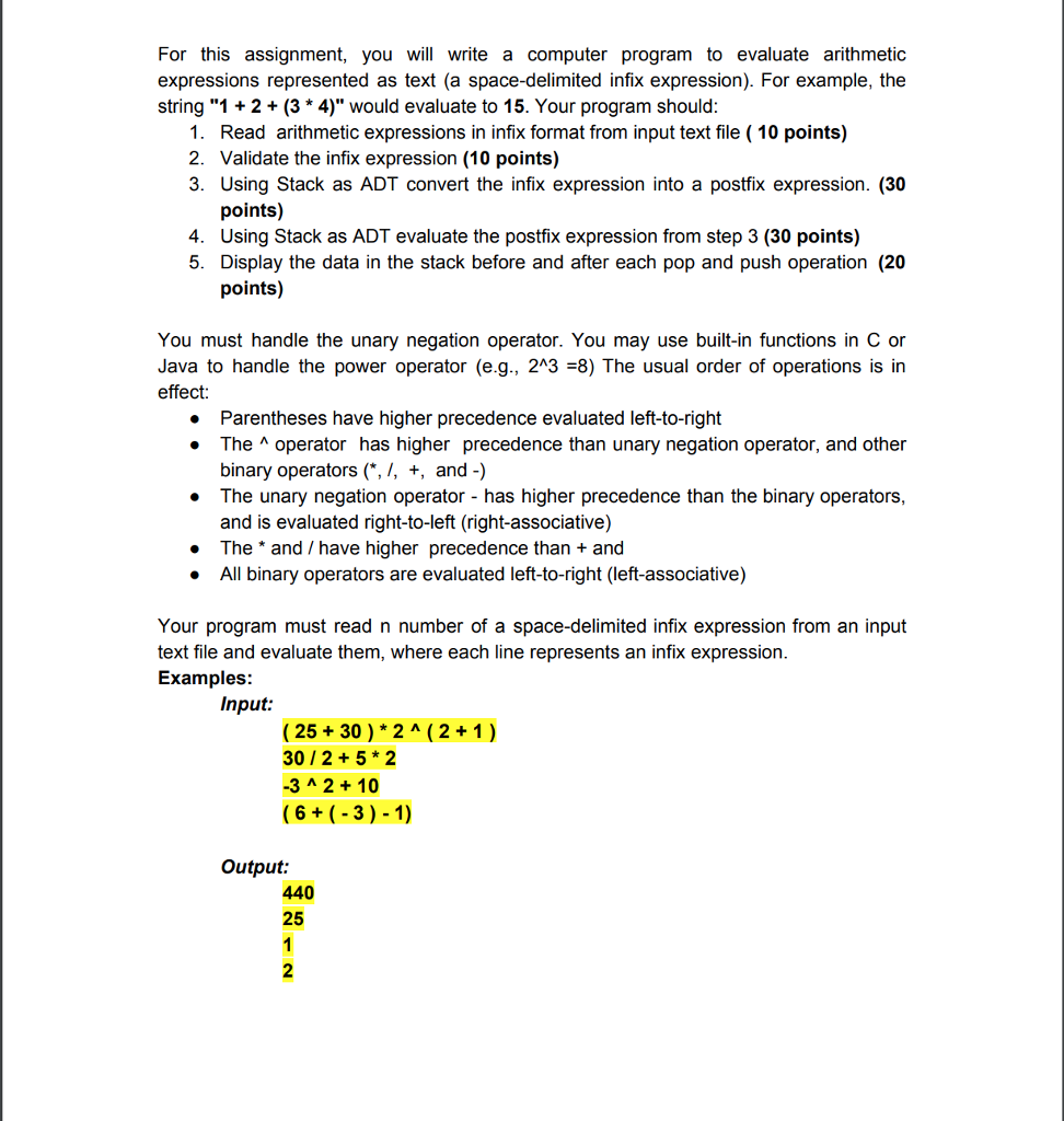 solve java assignment