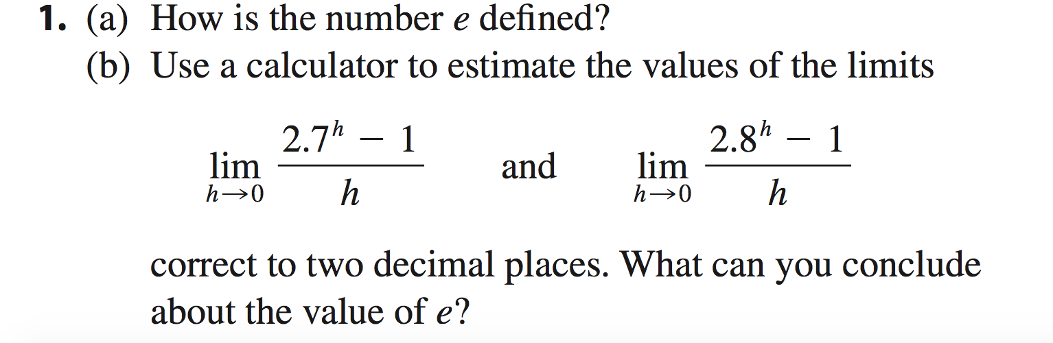 solved-1-a-how-is-the-number-e-defined-b-use-a-chegg