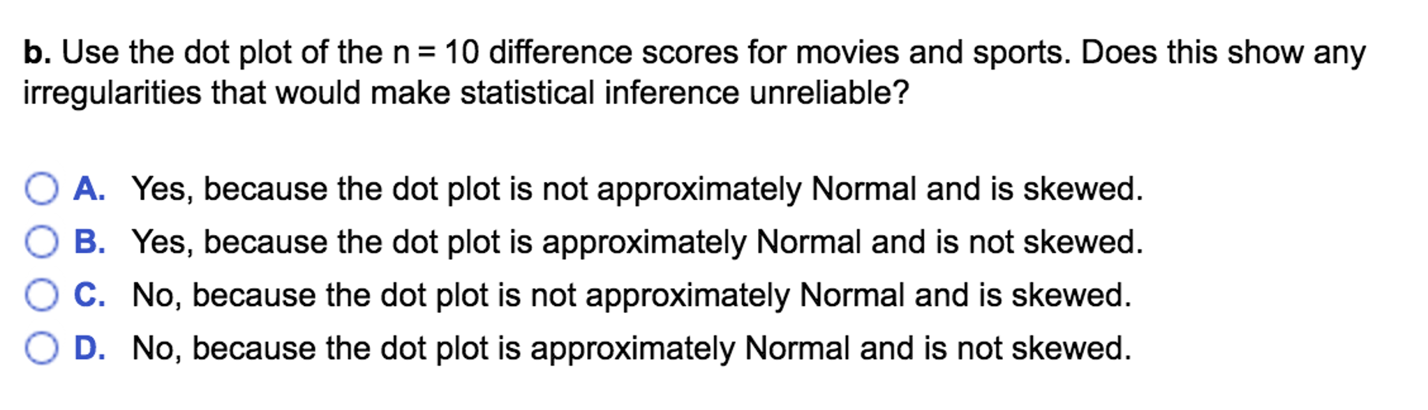 Solved A random sample of 10 students were surveyed on their | Chegg.com