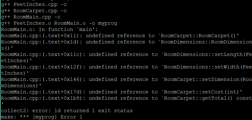 I am trying to create a make file for my c++ program. | Chegg.com