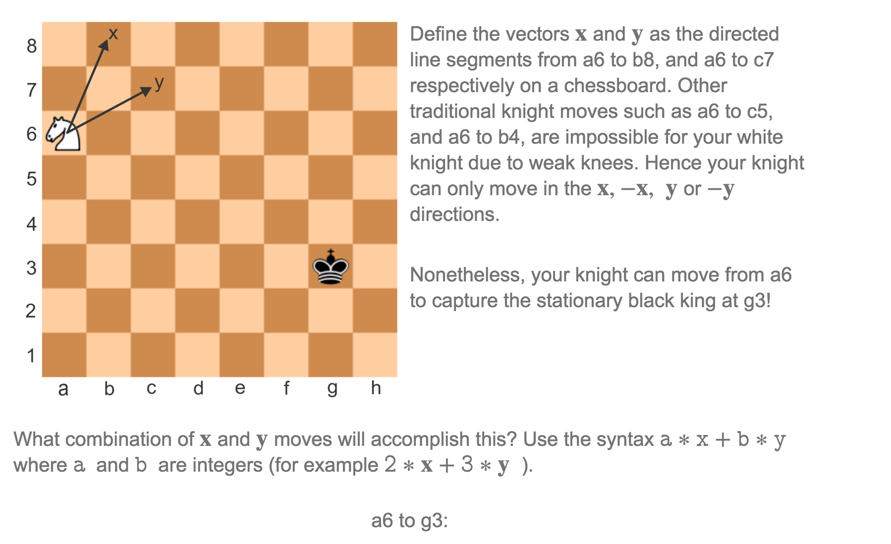 Solved define the vectors x and y as the directed line chegg